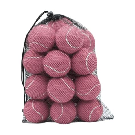 Mornei 20 Pieces Tennis Balls 2.52" Dia for Activities Tennis ...