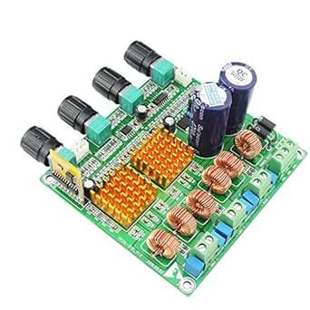 PRAV® Bluetooth 4.0 Digital 2.1 Class D HiFi Power Amplifier Board 3CH ...