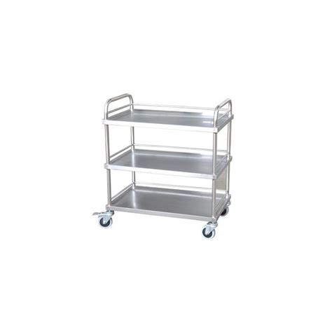 Buy Classic Instrument Trolley S.S 15"x 18" 3 shelf Online for Rs...