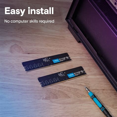 Crucial 8GB (8GBx1) DDR5 5200 MHz Desktop Ram - GTS Online