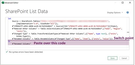 Image result for Power Query Advanced Editor Source Code CSV