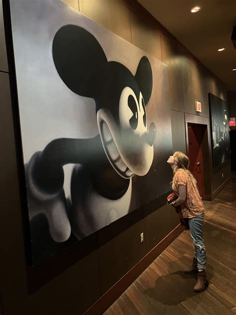 This Mickey Mouse poster at a Boston bowling alley : r/Weird