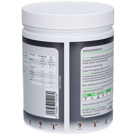 MELASAN Sport VEGAN PROTEIN Drink Schokolade 900 g - shop-apotheke.at