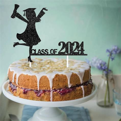 MZ.ogm Buy 2024 Graduation Cake Topper for Black Girl at Ubuy India