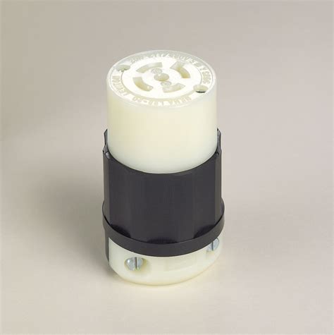 Leviton 2523 20 Amp, 277/480 Volt 3PY, NEMA L22-20R, 4P, 5W, Locking ...
