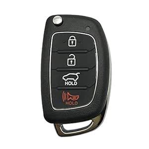 OEM Hyundai Tucson Flip Key Keyless Entry Remote Fob (FCC ID: TQ8-RKE ...