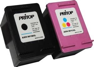 pritop 901XL One Set of inkjet cartridge for HP Officejet J4640, 4500 ...