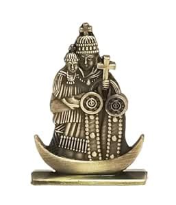 Buy Elite Store Metal Mary Madha Statue Double Sided Antique Velankanni ...