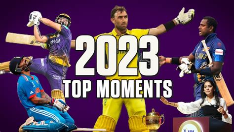 Moments that defined cricket in 2023 - Maxwell miracle Rinku heist NZ ...