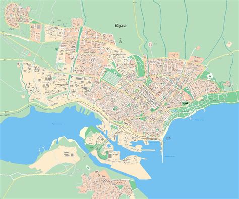 Large Varna Maps for Free Download and Print | High-Resolution and Detailed Maps