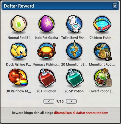 Cara Memainkan Event Bingo