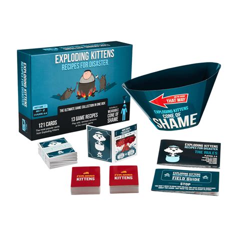 Image result for Exploding Kittens Recipes for Disaster Fef