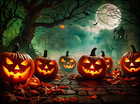 Halloween Pumpkins Free Stock Photo - Public Domain Pictures