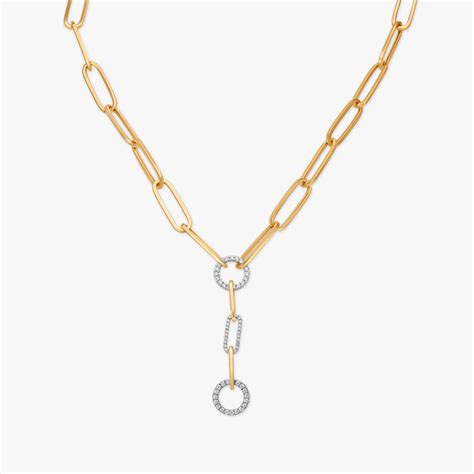 Refined Radiance Diamond Links Necklace