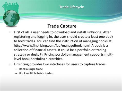 Trade Life Cycle 的图像结果