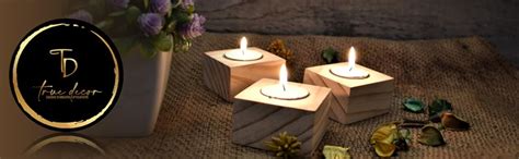 True Decor Wax 7 Hour Long Burning Tealight Candles 20G Jumbo Tea ...