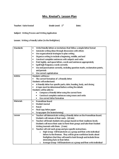 Image result for Lesson Plan for Letter Knowledge