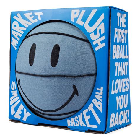 SMILEY DENIM PLUSH BASKETBALL – Capsul