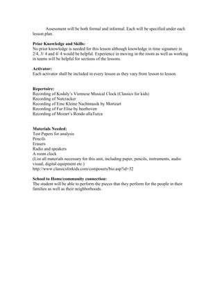 Image result for Designation Outline Plan Example