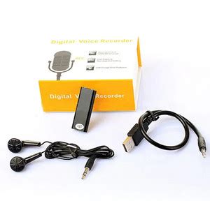 PERAMISYM Spy Audio Tool – 8GB Digital Recorder for Voice Memos 8 GB ...