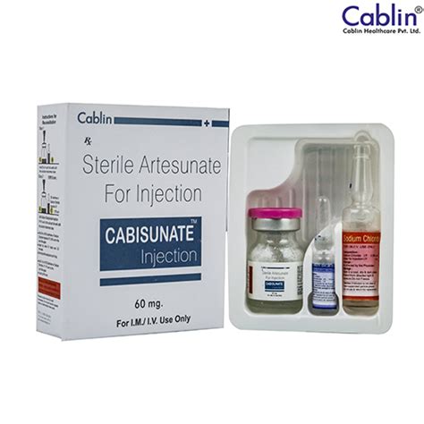 CABISUNATE-60mg Injection Cablin Healthcare Pvt. Ltd,.