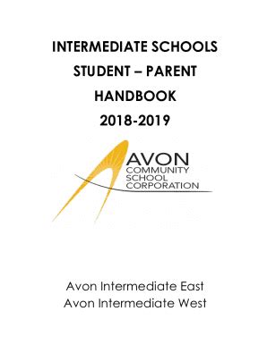 Fillable Online Avon Intermediate School East / Homepage Fax Email ...