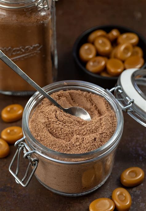 Salted Caramel Hot Cocoa Mix - i am baker