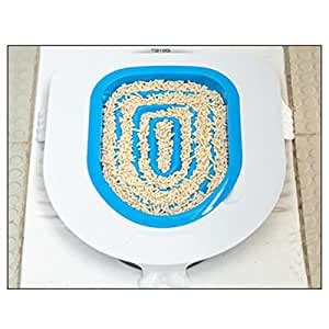 Buy GAH Cat Toilet Litter Animal Tray Training Kit Seat Bowl Potty ...