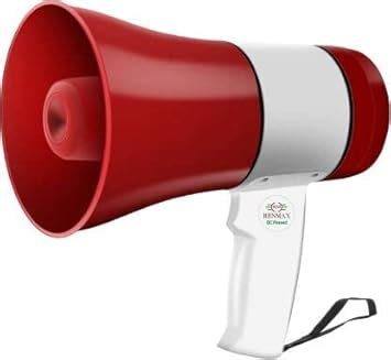 Handheld Megaphone with Recorder USB and Memory Card Input for ...