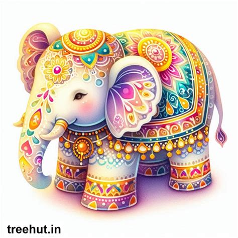Free Elephant Cutouts for Diwali Toran Decoration, Bulletin Board ...