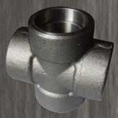 Socket Weld Cross, SS Cross Pipe, Cross Fitting, Forged Steel Cross
