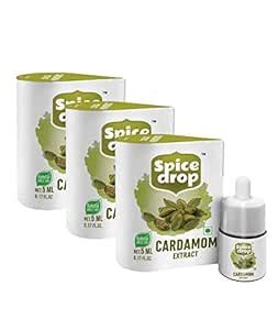 Spice Drop Cardamom Extract - Tea, Coffee, Cooking, Baking, Dessert | 5 ...