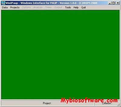 Image result for Paup 4 Example of Data File