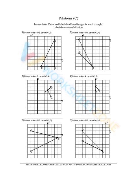 Image result for Dilation Math Problems