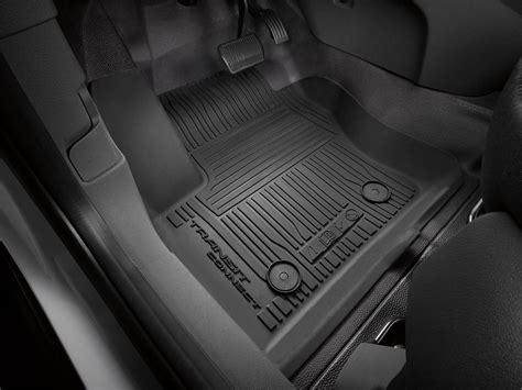 Ford Transit Connect Floor Liners - Black, 2-Piece Set, Front Only