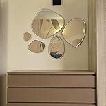 Buy SDG Glass Frameless Mirror N44 (Irregular Shaped Clustered Mirror ...