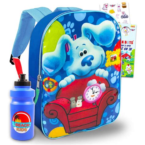 Buy Blue's Clues Backpack School Supplies Set for Kids ~ 3 Pc Bundle ...