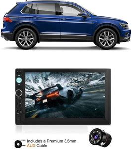 Dvis 7Inch HD DoubleDin TouchScreen with Rear View Camera Support With ...