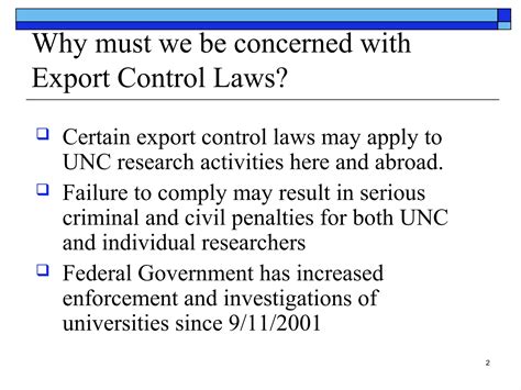 Image result for Export Control Slide