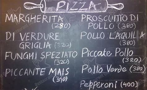 Menu at La Gustosa, Pune, Shop No 1