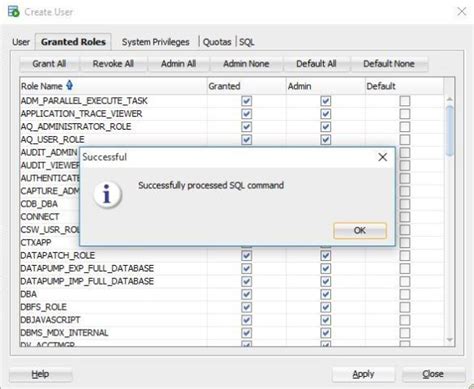 Image result for How to Create ACC On Oracle Database
