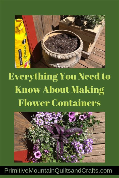 Image result for Homemade Flower Containers