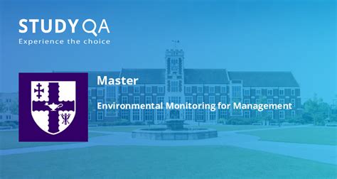 StudyQA — Master: Environmental Monitoring for Management ...