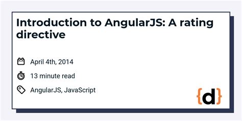AngularJS Directives 的图像结果