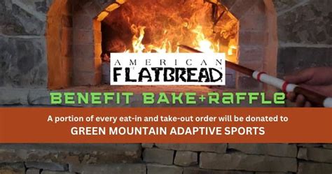 Benefit Bake Sale + Raffle at American Flatbread Stowe, 1190 Mountain ...