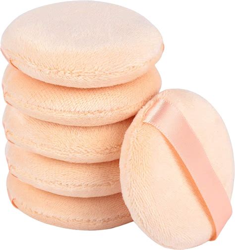 MYYNTI Round Powder Puff For Women Makeup Sponge puff Face Dry Wet ...