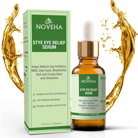 Buy NOVEHA Stye Eye Serum | al Essential Oils For Blepharitis ...