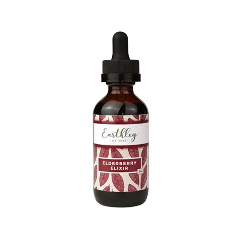 Earthley Elderberry Elixir Kids Herbal Extract - urban farm collection