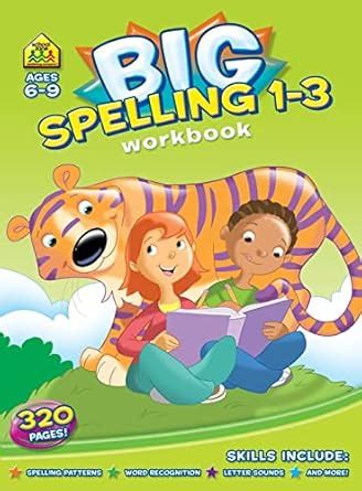 Big Spelling 1-3 for Reading Success Ages 6-9, 1st Grade, 2nd Grade ...