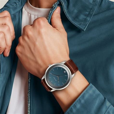 Buy Online Titan Wrist Wit Quartz Analog with Date Blue Dial Leather ...